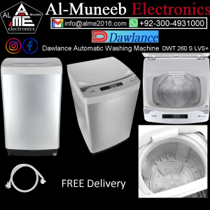 Al-Muneeb Electronics Special Offer for Dawlance Top Load Automatic Washing Machine DWT 260 S LVS