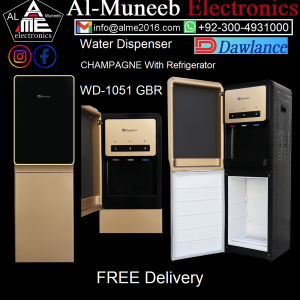 Dawlance WATER DISPENSER WD-1051 GBR CHAMPAGNE With Refrigerator Special Offer From Al-Muneeb Electronics