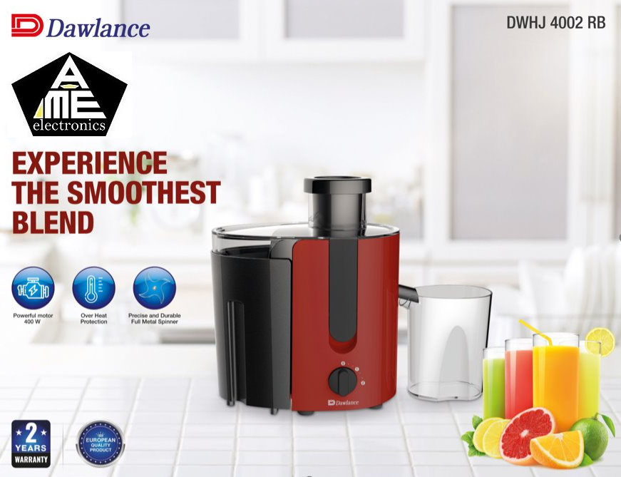 DAWLANCE Hard Fruit Juicer DWHJ-4002 RB Red Color Special Offer From Al-Muneeb Electronics, Sialkot - Image 8