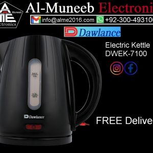 DAWLANCE DWEK 7100 Electric Kettle Black Color Special Offer From Al-Muneeb Electronics, Sialkot