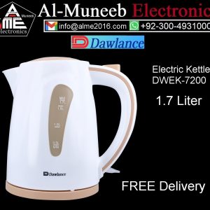 DAWLANCE DWEK 7200 Electric Kettle Black Color Special Offer From Al-Muneeb Electronics, Sialkot