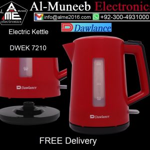DAWLANCE DWEK 7210 Electric Kettle Red Color Special Offer From Al-Muneeb Electronics, Sialkot