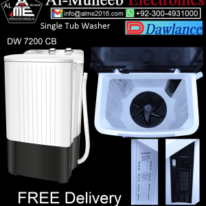 DAWLANCE DW 7200 CB Single Tub Washer Plastic Washing Machine Special Offer From Al-Muneeb Electronics
