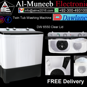 DAWLANCE DW 6550 Clear Lid Twin Tub Washing Machine Special Offer From Al-Muneeb Electronics