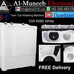 DAWLANCE DW 6580 White Twin Tub Washing Machine Special Offer From Al-Muneeb Electronics