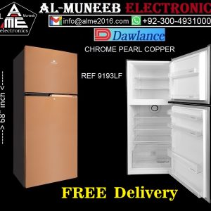DAWLANCE REF 9193 LF Chrome Pearl Copper Double Door Refrigerator Special Offer From Al-Muneeb Electronics, Sialkot,