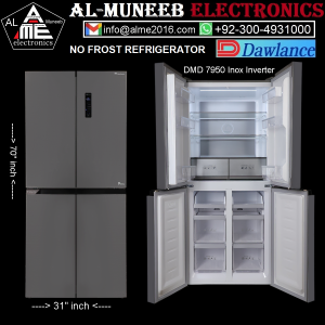 DAWLANCE DMD 7950 Inox Inverter No Frost Refrigerator Special Offer From Al-Muneeb Electronics, Sialkot,