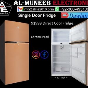 DAWLANCE REF 91999 CHROME PEARL COPPER Double Door Refrigerator Special Offer From Al Muneeb Electronics, Sialkot