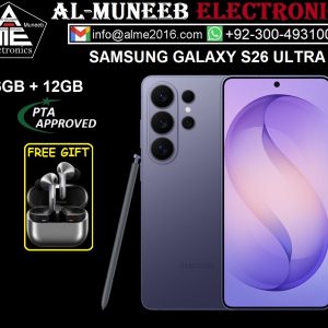 Samsung Galaxy S26 Ultra 256GB + 12GB Mobile Phone Special Offer From Al-Muneeb Electronic, Sialkot