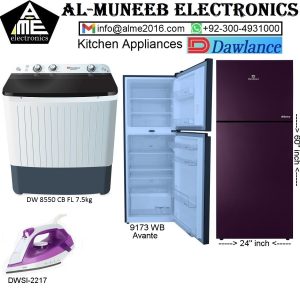 DAWLANCE 3 in 1 KITCHEN SET REF-9173 WB AVANTE Special Offer From Al-Muneeb Electronics, Sialkot